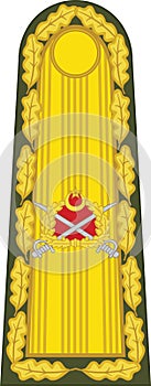 Shoulder army mark insignia of the Turkish MAREÃÅ¾AL photo